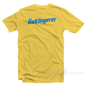 Buttfingerer Funny Candy Bar Parody T-Shirt