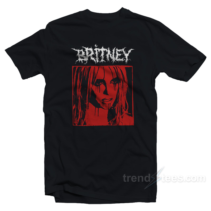 Britney Spears Metal T-Shirt