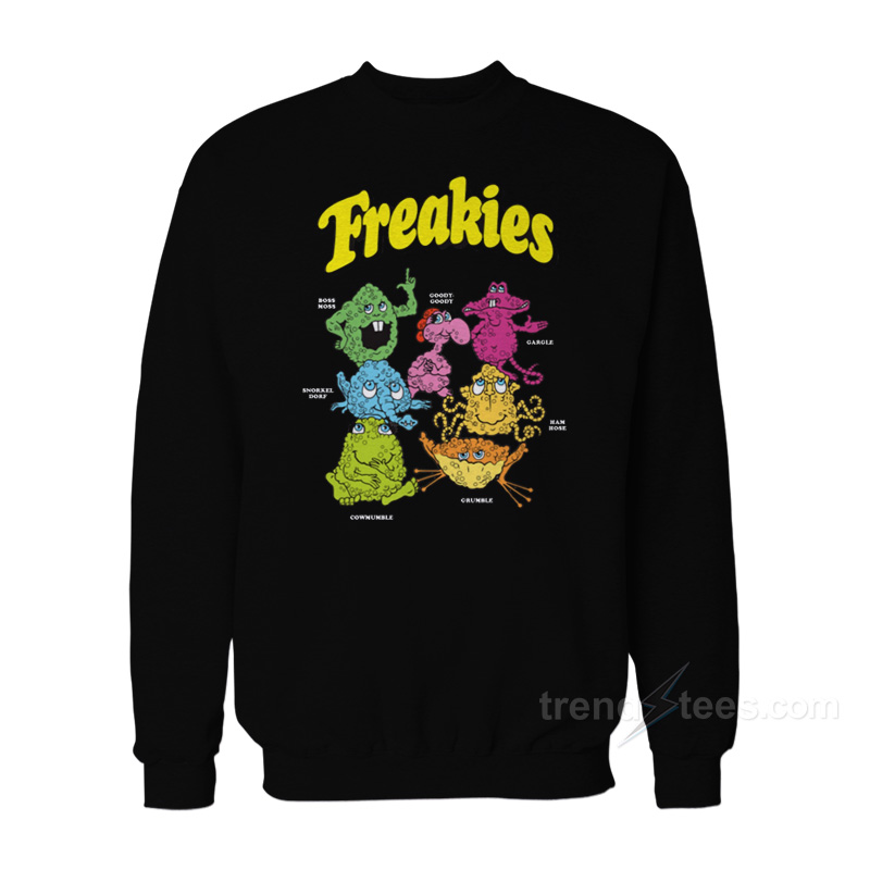 Freakies Peter Quill Star Lord Breakfast Cereal Character Sweatshirt