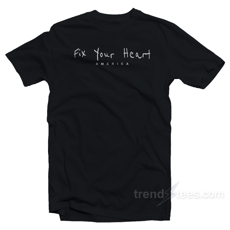 Lonnie Chavis Fix Your Heart America T-Shirt
