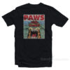 Paws Garfield Jaws Parody T-Shirt