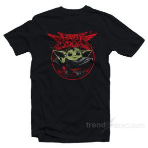 Gimme Chocolate Baby Yoda Baby Metal T-Shirt