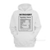 Introvert Nutrition Facts Hoodie