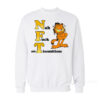 NFT Nah Fuck anTisemitism Garfield Sweatshirt
