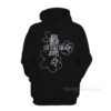 Only See Ot Can Make You Happy Flower Spray Hoodie