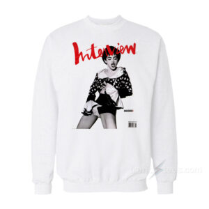Vintage Interview Magazine Madonna Sweatshirt