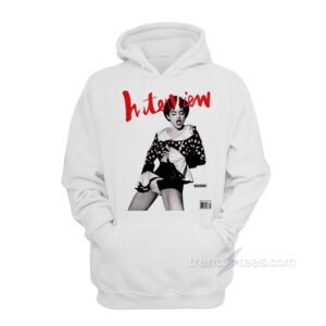 Vintage Interview Magazine Madonna Hoodie