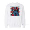 Captain America Born In The USA Sweatshirt