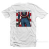 Captain America Born In The USA T-Shirt