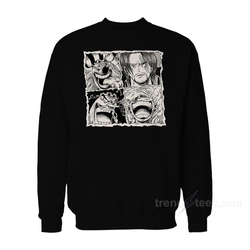 Four Emperors One Piece Sweatshirt
