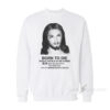 Jesus Born To Die Whole World In His Hands Sweatshirt