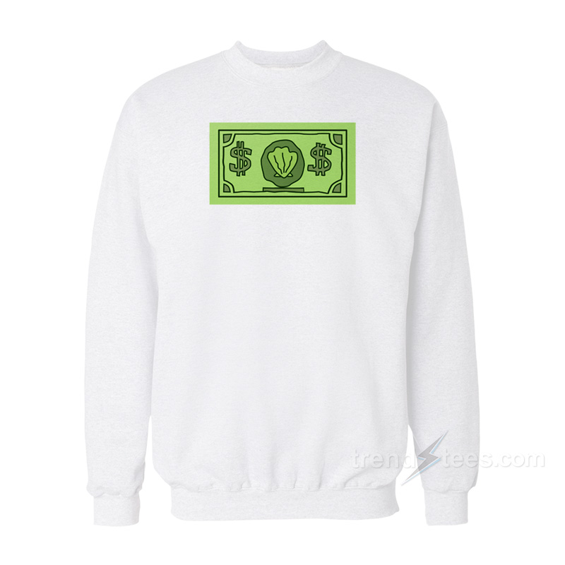 Krabby Dollar Bill Sweatshirt