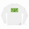 Krabby Dollar Bill Long Sleeve Shirt