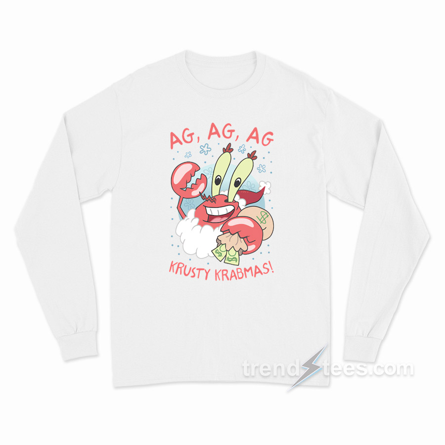 Krusty Krabmas! Long Sleeve Shirt