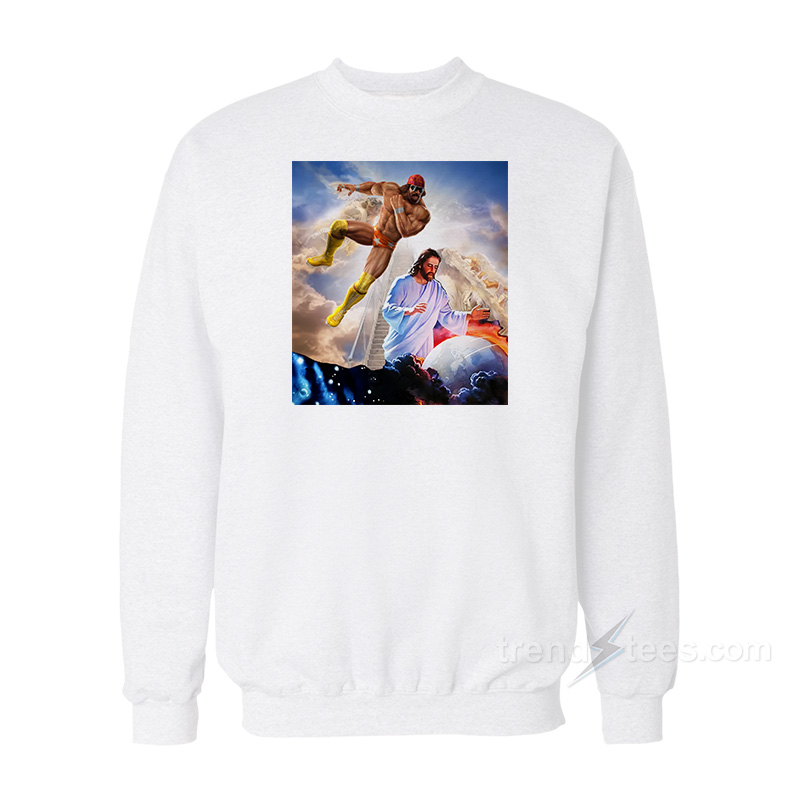 Macho Man Randy Savage Jesus Sweatshirt
