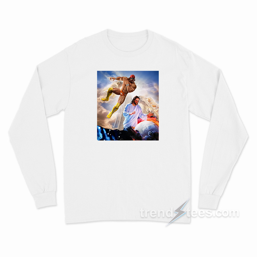 Macho Man Randy Savage Jesus Long Sleeve Shirt