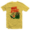 Mars Attacks Space Adventure Bubble Gum T-Shirt Yellow Black