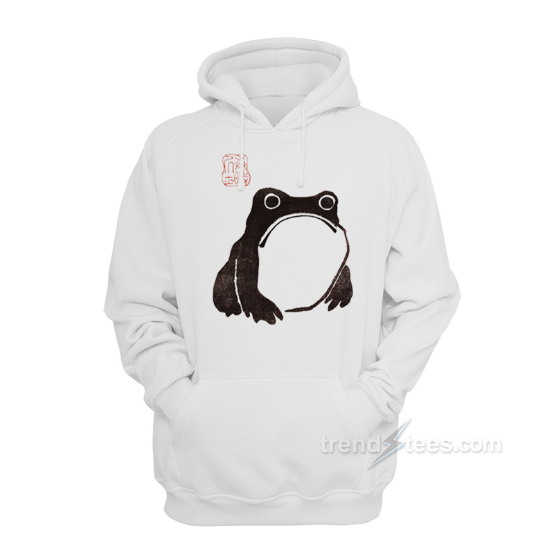 Matsumoto Hoji Grumpy Frog Hoodie