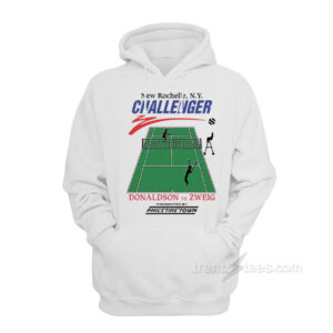 New Rochelle NY Challenger Donaldson Vs Zweig Challengers Movie Hoodie