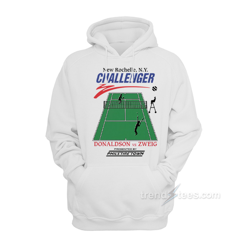 New Rochelle NY Challenger Donaldson Vs Zweig Challengers Movie Hoodie