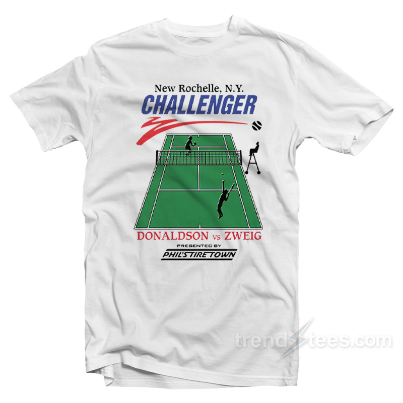 New Rochelle NY Challenger Donaldson Vs Zweig Challengers Movie T-Shirt
