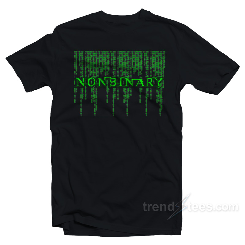 Non Binary Code Matrix T-Shirt