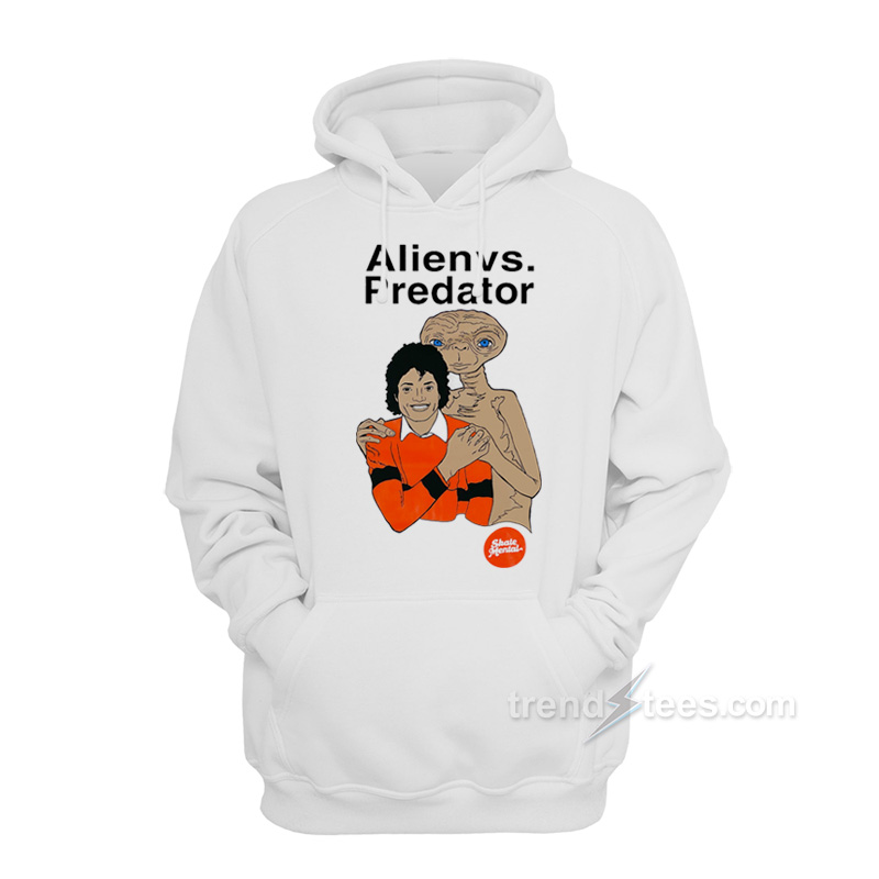 Skate Mental Alien Vs Predator Vintage Hoodie