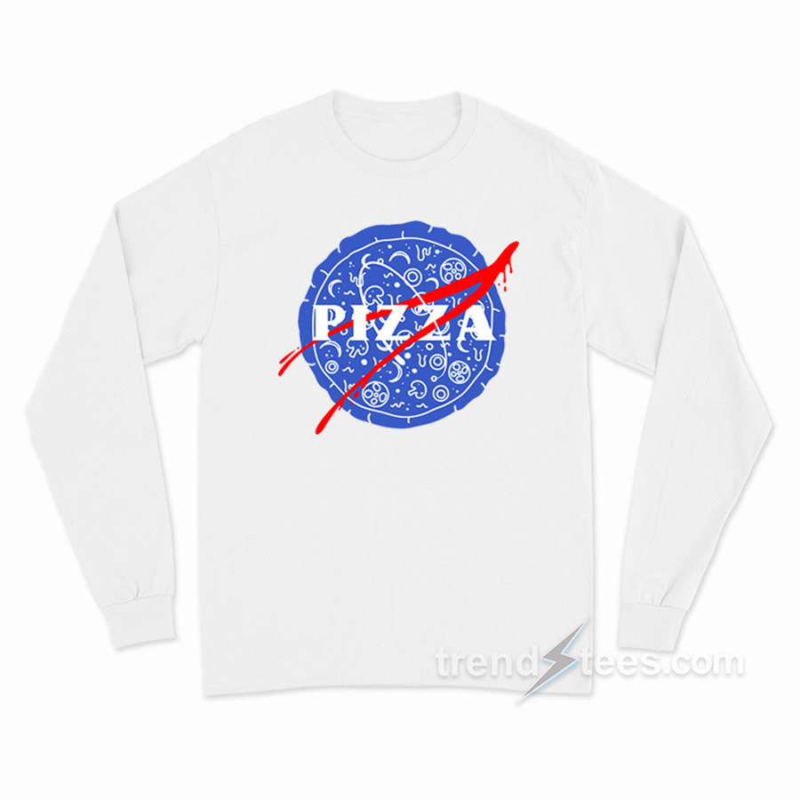 Space Pizza Long Sleeve Shirt
