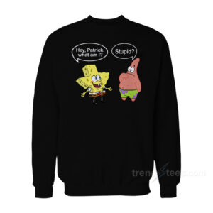 Spongebob Texas Stupid Sweatshirt