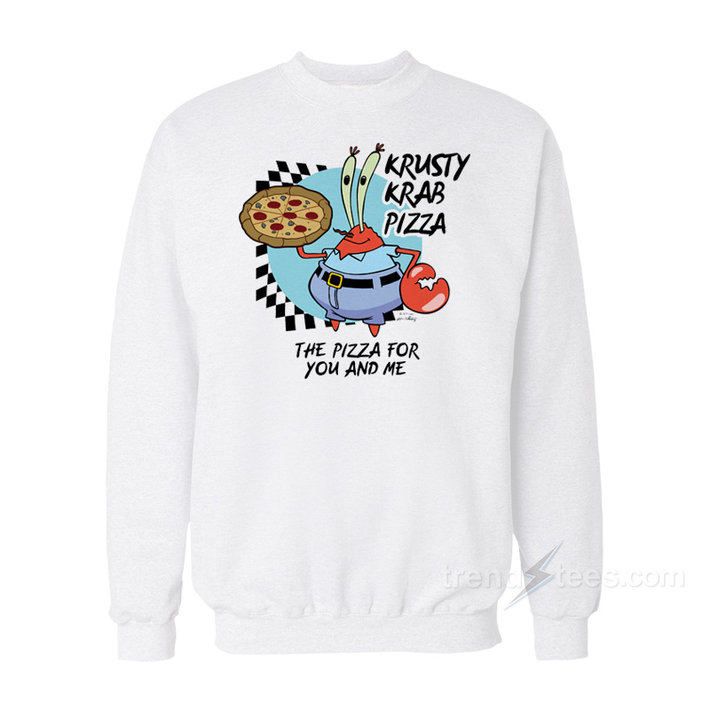 The Krusty Krab Pizza Sweatshirt
