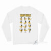 The Many Moods Of Daffy Duck Long Sleeve Shirt