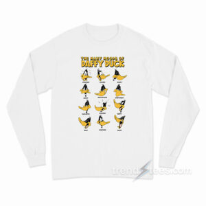 The Many Moods Of Daffy Duck Long Sleeve Shirt