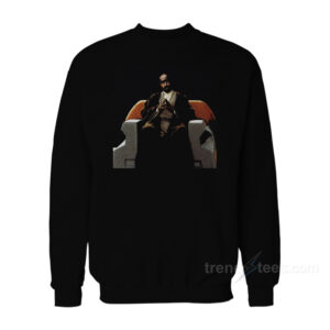 Tupac Shakur As A Jedi Sweatshirt