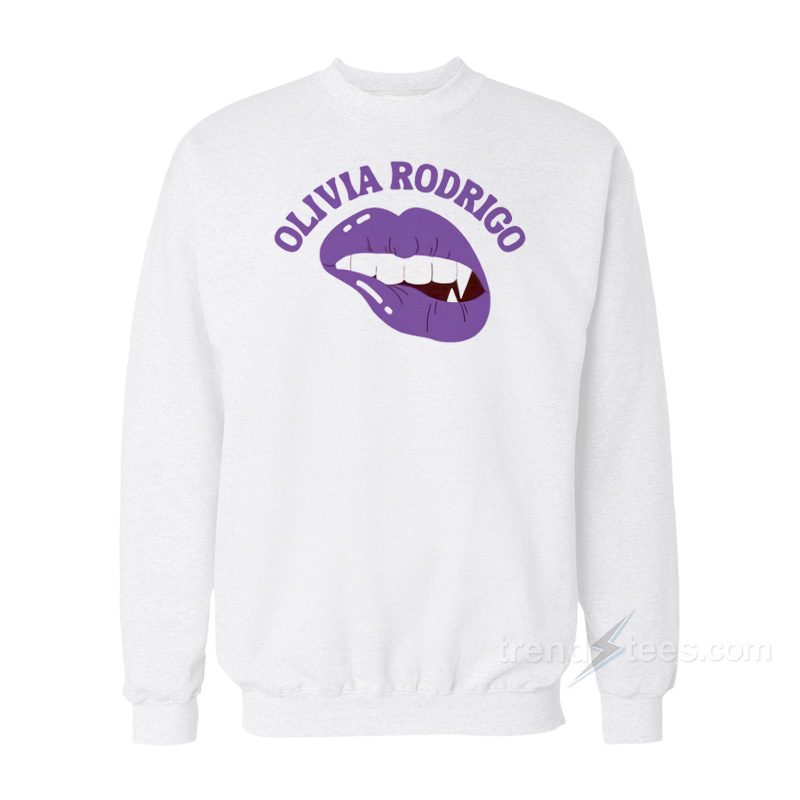Vampire Lips Olivia Rodrigo Sweatshirt