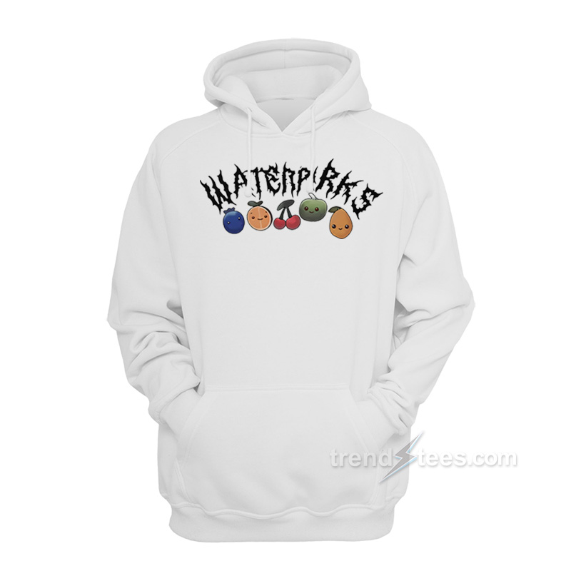 Waterparks Metal Font Fruit Baby Sensory Hoodie
