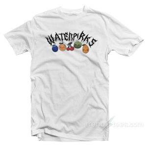 Waterparks Metal Font Fruit Baby Sensory T-Shirt
