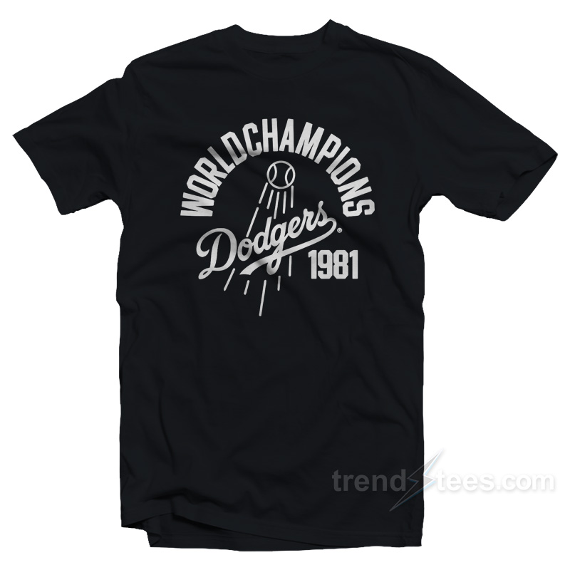 World Champions Dodgers 1981 T-Shirt