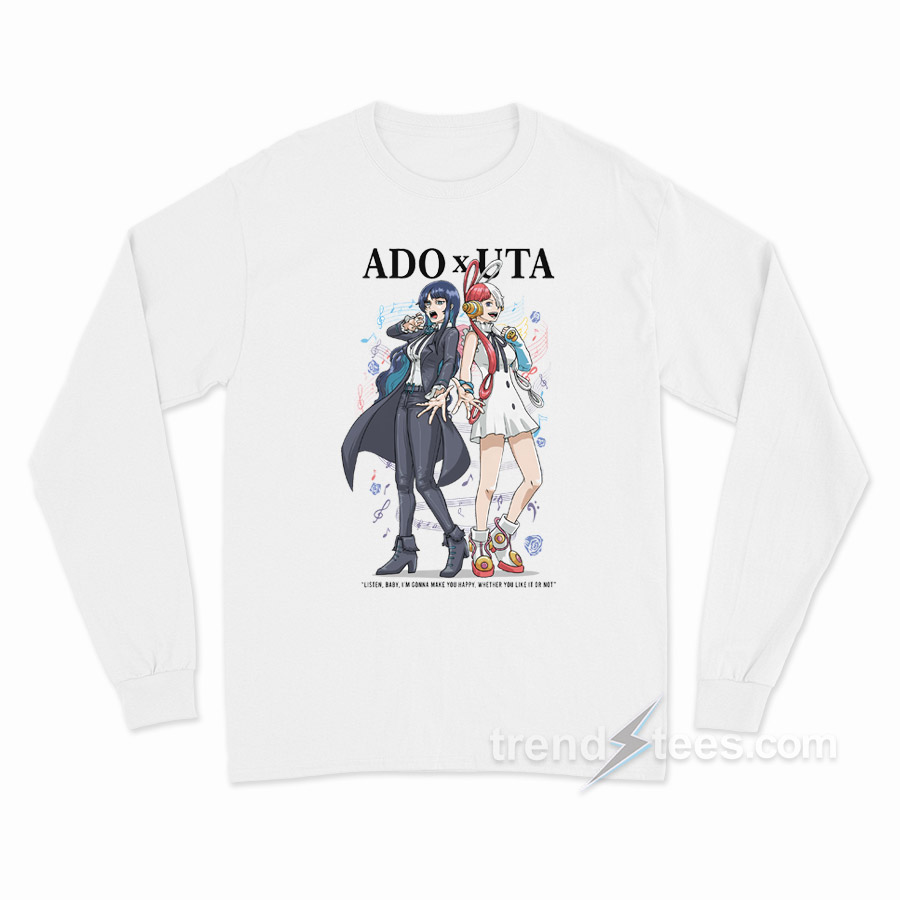 Ado x UTA One Piece Anime Long Sleeve Shirt