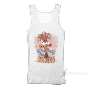 Anxiety I'm Fine Inside Out 2 TankTop