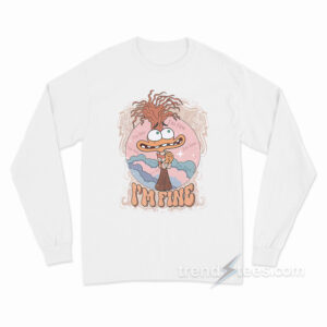 Anxiety I'm Fine Inside Out 2 Long Sleeve Shirt