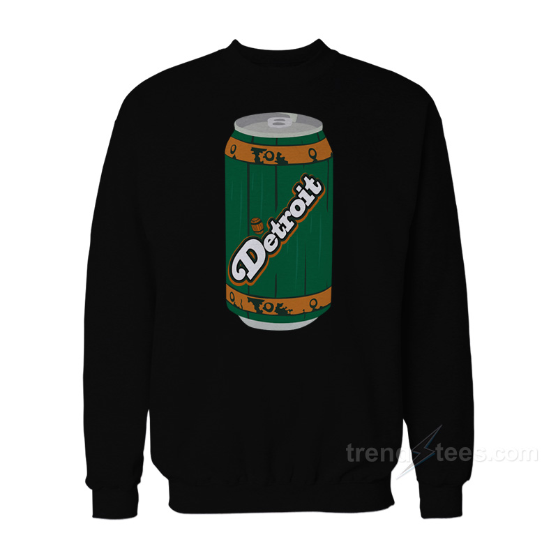 Detroit Vernors Can Sweatshirt