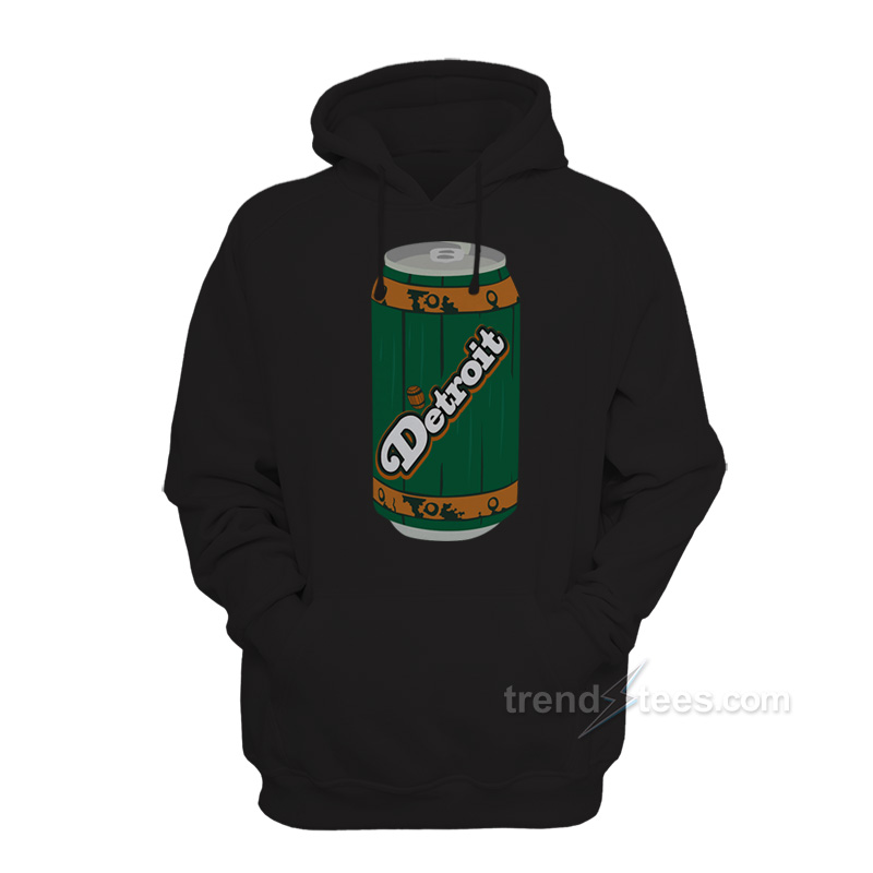 Detroit Vernors Can Hoodie