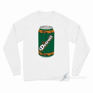Detroit Vernors Can Long Sleeve Shirt