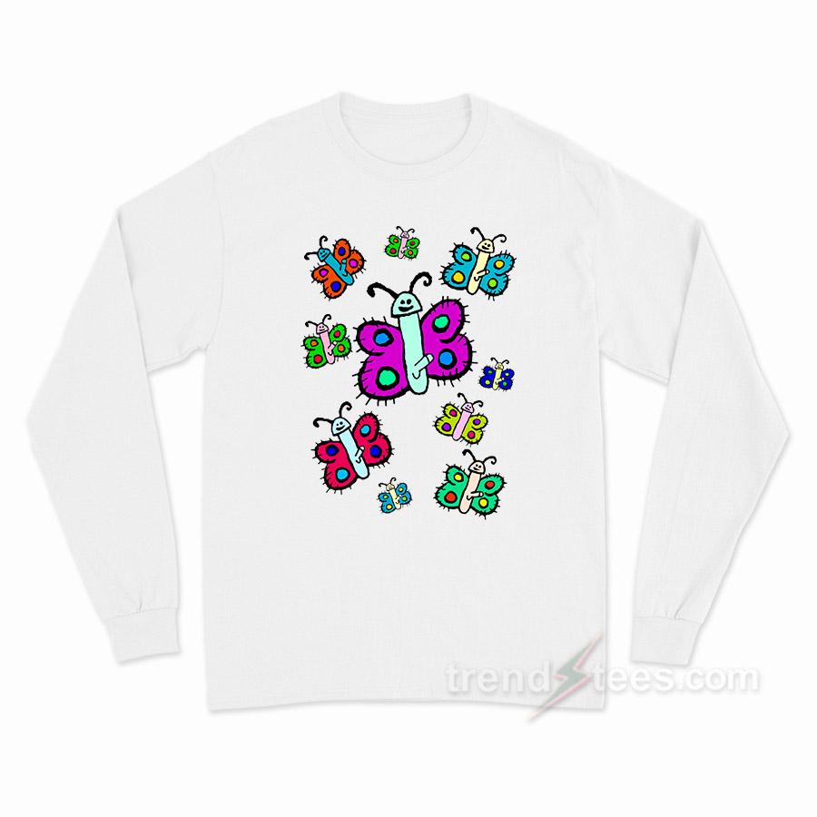 Butterfly Penis Shirt, Funny Dick Of Butterfly T-shirt, Butterfly Flying Penis Shirt, Dick Of Butterfly Funny T-shirt