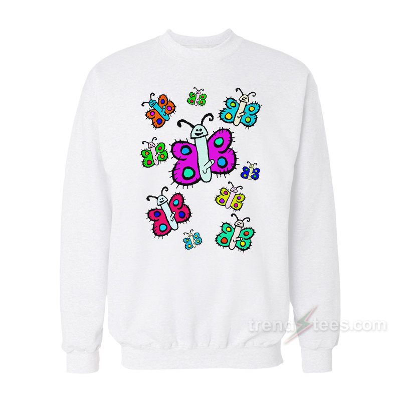 Dick Of Butterfly Funny Sweatshirt