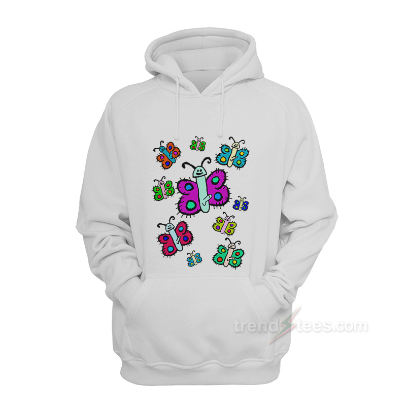 Dick Of Butterfly Funny Hoodie