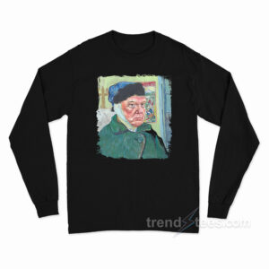 Donald Van Gogh Trump Long Sleeve Shirt