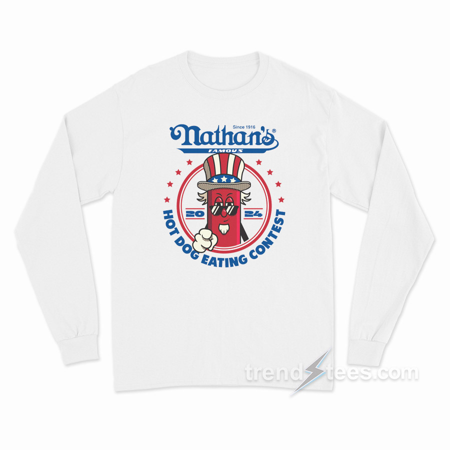 Nathan's Famous 1916 Long Sleeve Shirt