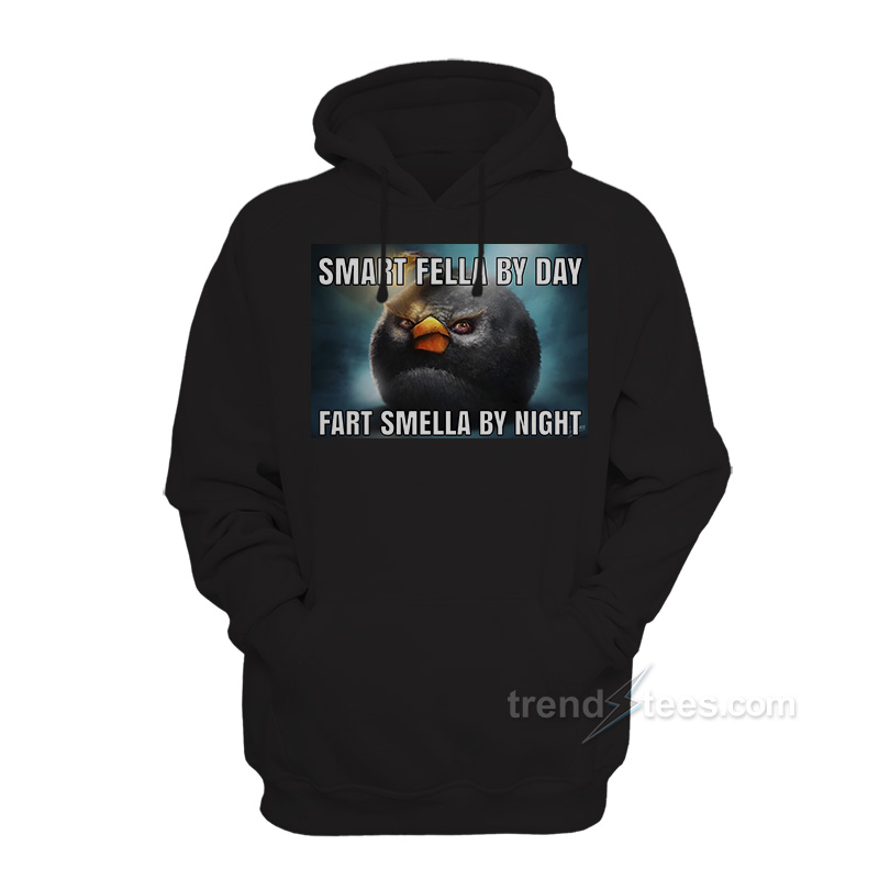 Smart Fella By Day Fart Smella By Night Hoodie