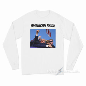 Trump American Pride Long Sleeve Shirt